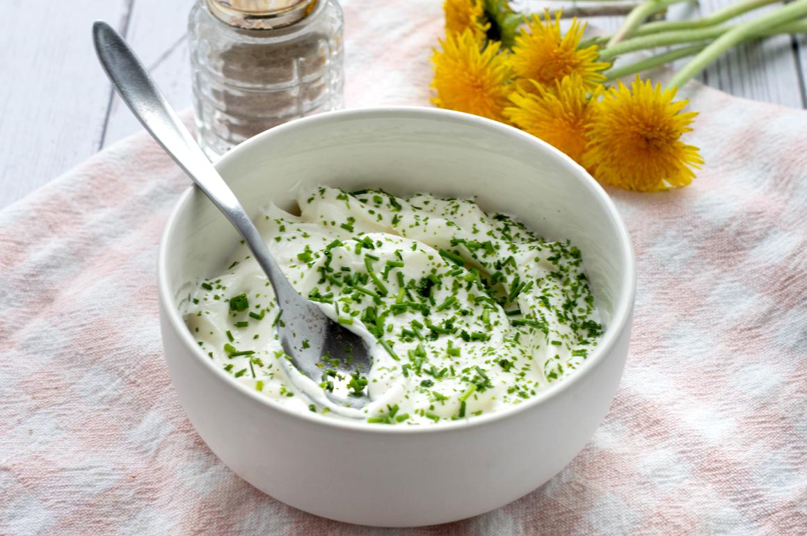 Kräuterquark mit Taubnesseln