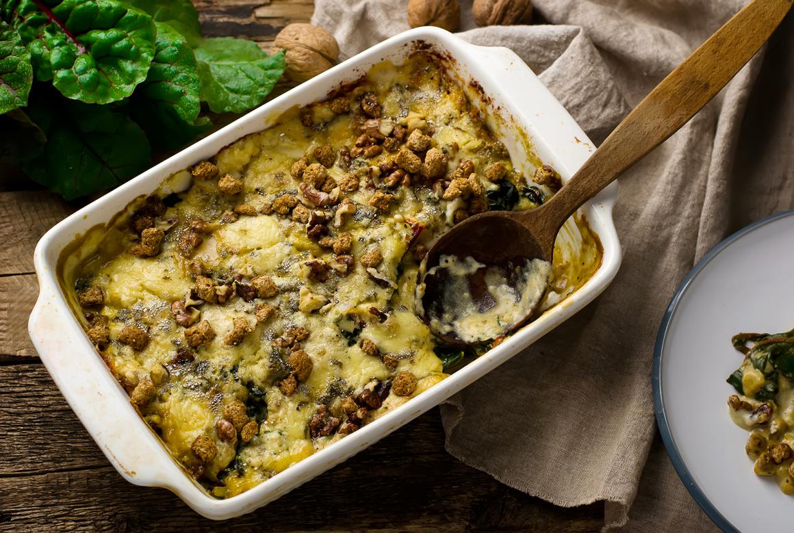 Feines Krautstielgratin