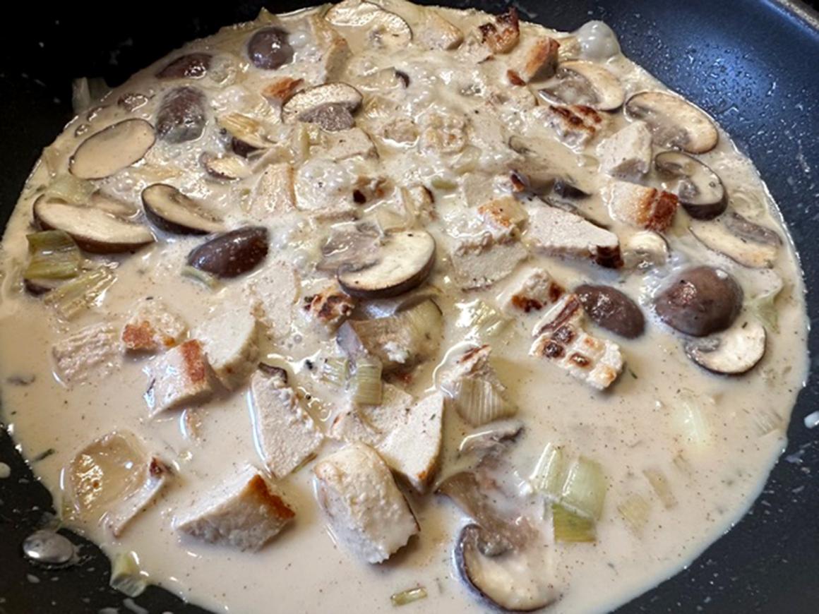 Vegetarisches Zürcher Geschnetzeltes
