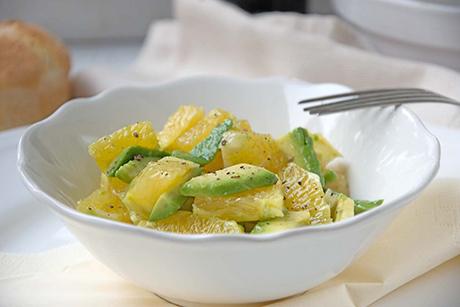 Orangen-Avocado-Salat