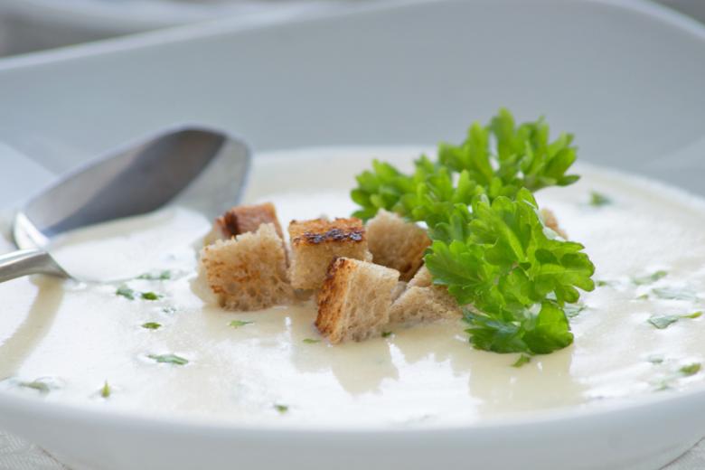 Weissweinsuppe