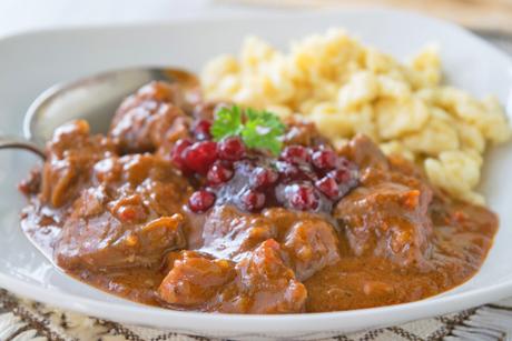 Hirschgulasch