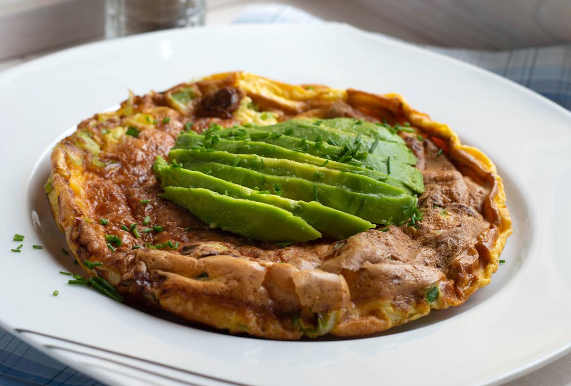 Avocado-Feta-Frittata