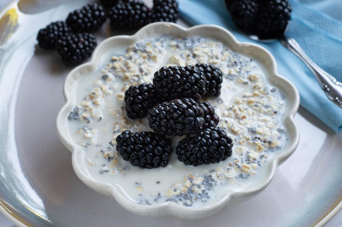 Energiemüesli mit Brombeeren