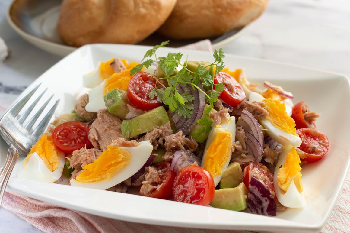 Thunfischsalat mit Ei