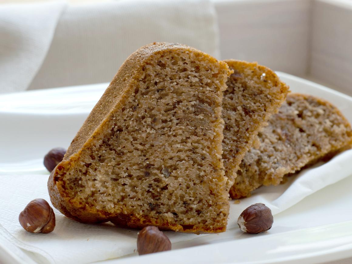 Haselnusskuchen ohne Eier