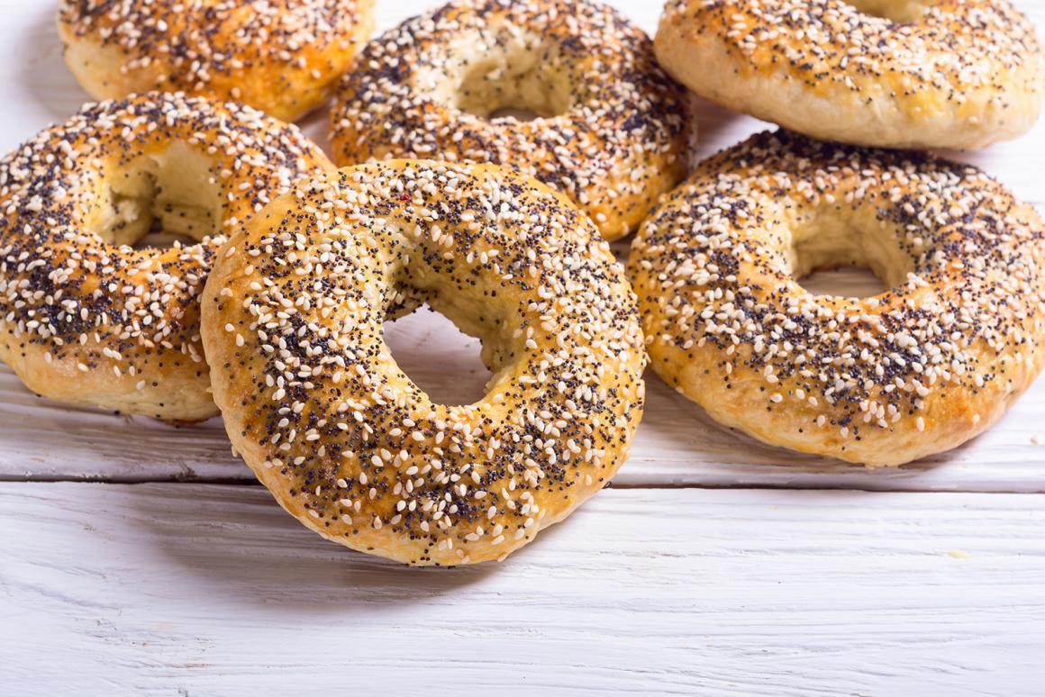 Sauerteig-Bagels