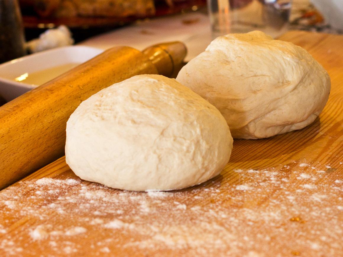 Sauerteig-Pizza