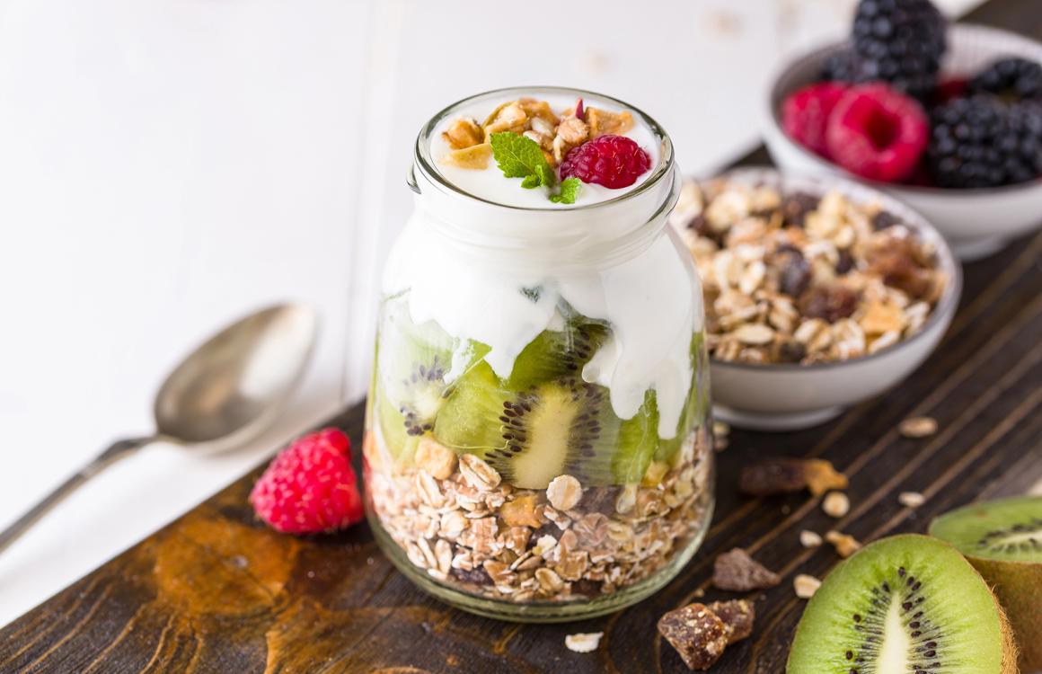 Joghurt-Kiwi-Müesli