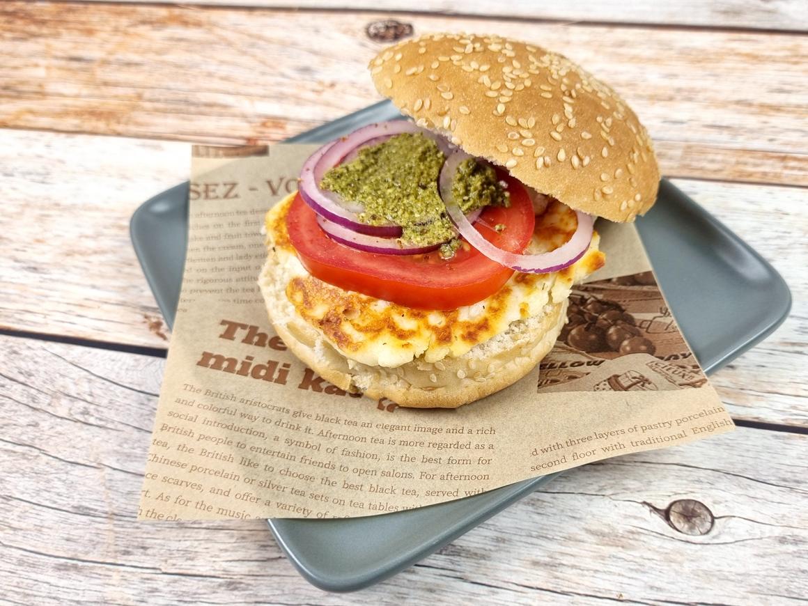 Halloumi-Burger