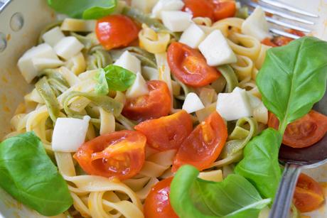 Tagliatelle mit feiner Olivenölsauce