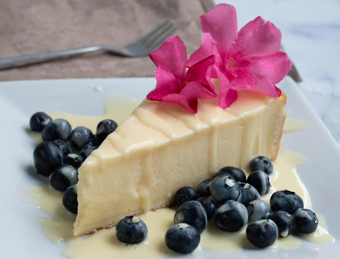 Käsekuchen mit Eierlikör