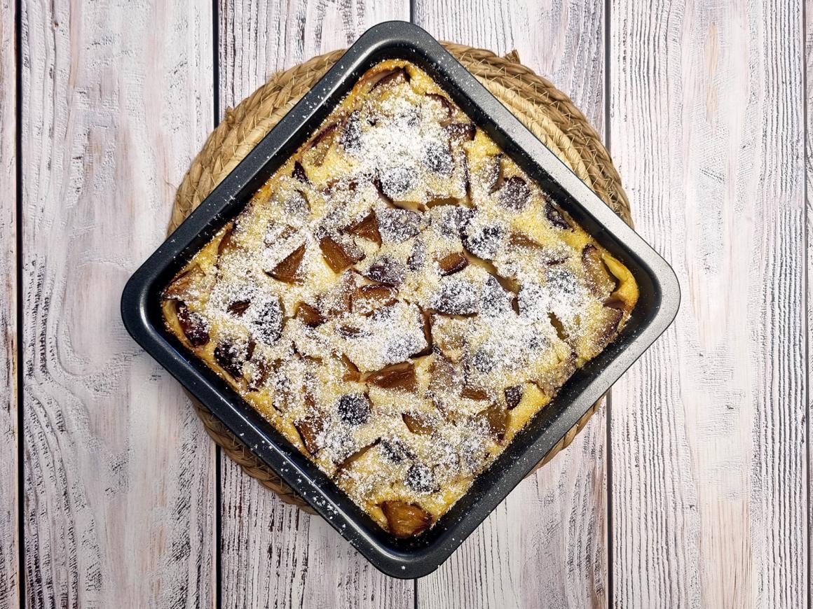 Zwetschgen Pudding