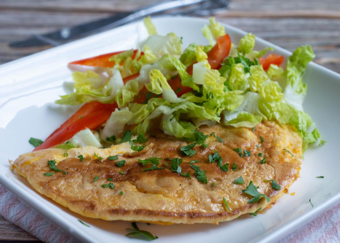 Wunder-Omelette mit Frischkäse