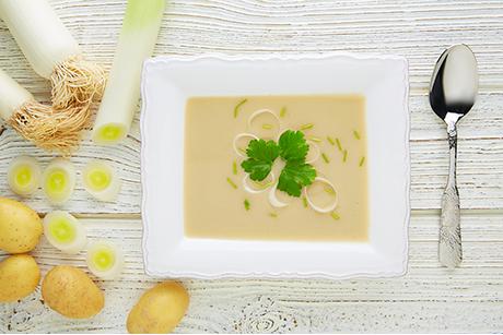 Einfache Kartoffelsuppe