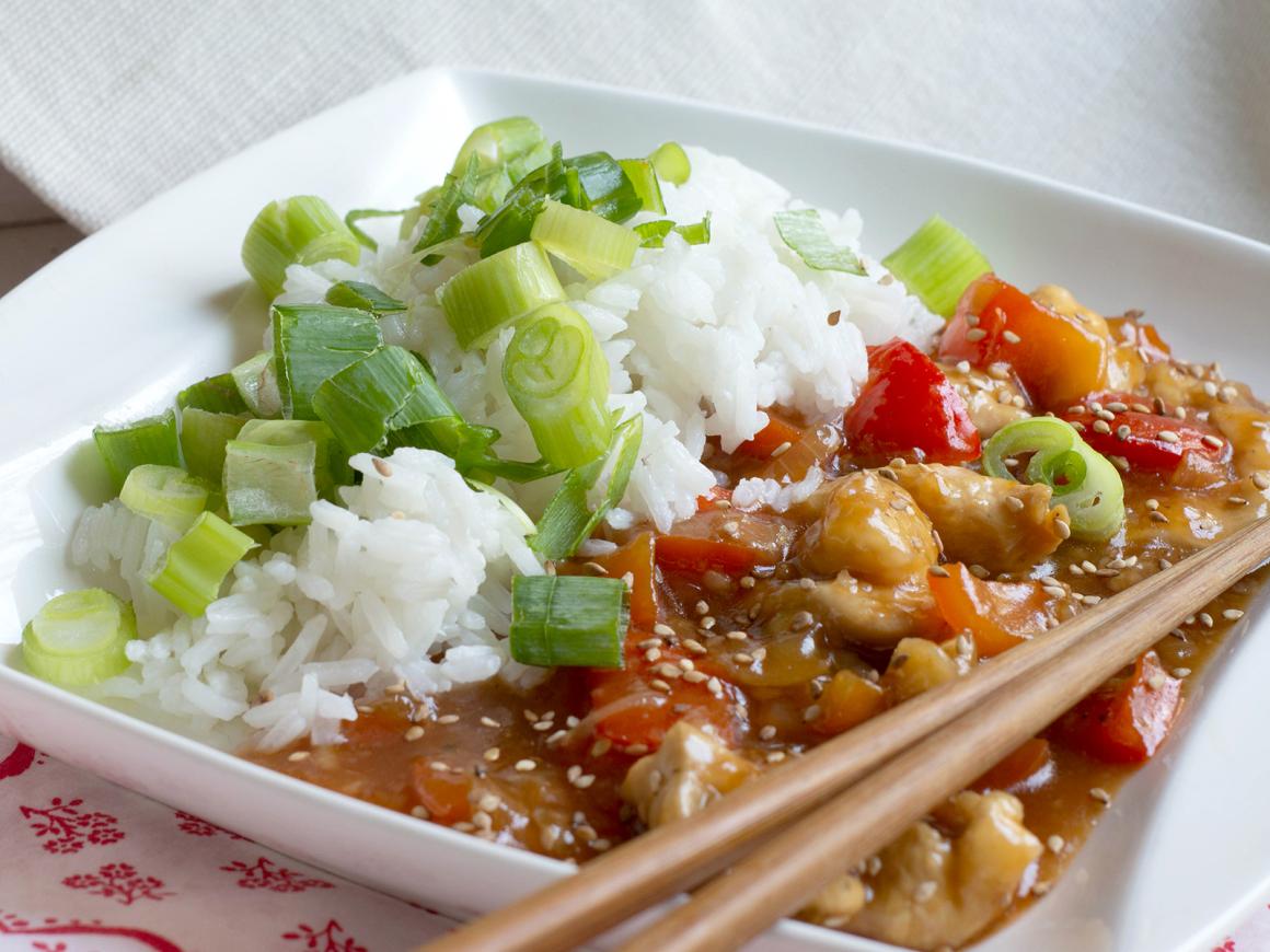Seitan sweet and sour