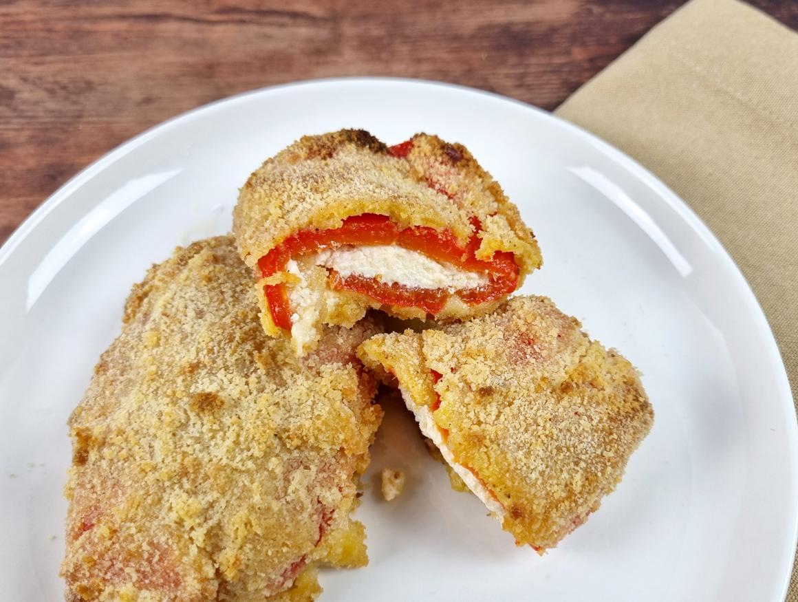 Peperoni Cordon Bleu mit Feta