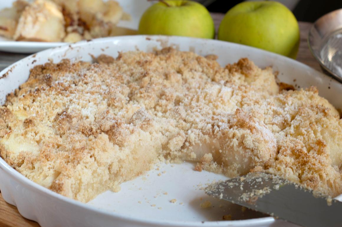 Apfel-Crumble