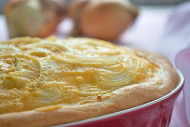 Zwiebel-Käsekuchen