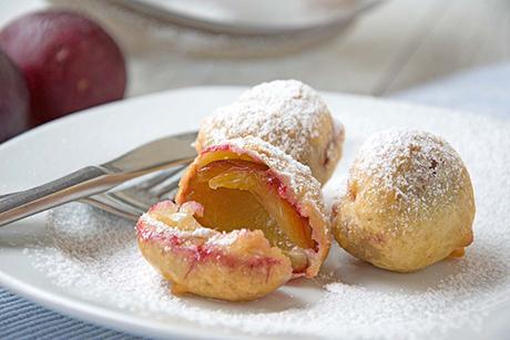 Zwetschgenbeignets