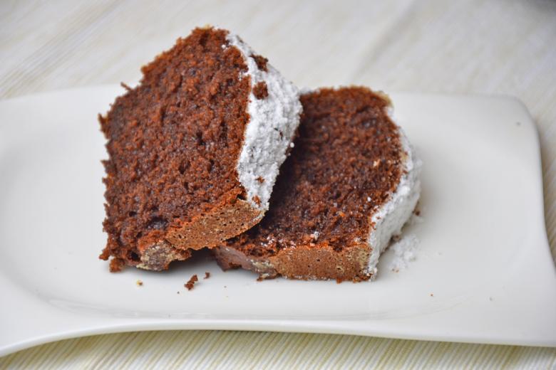 Nusscake mit Schokolade