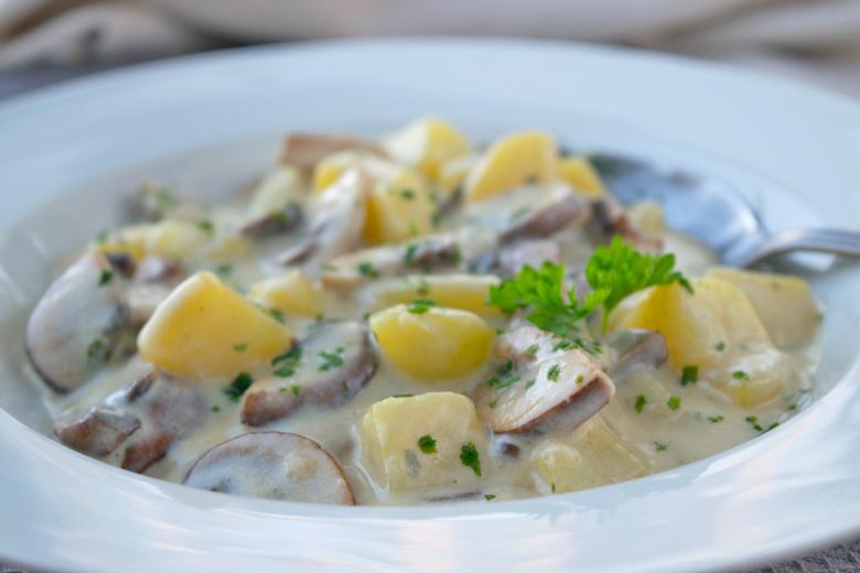 Pilz-Kartoffel-Pfanne