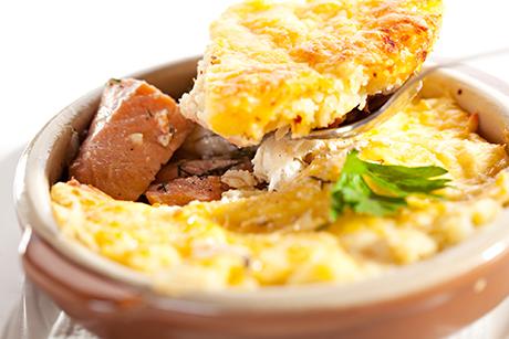 Fischgratin