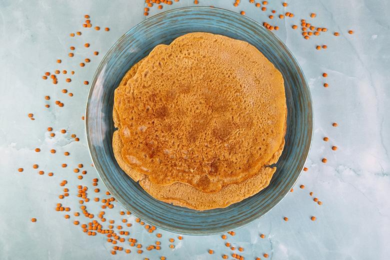 Linsen-Pfannkuchen