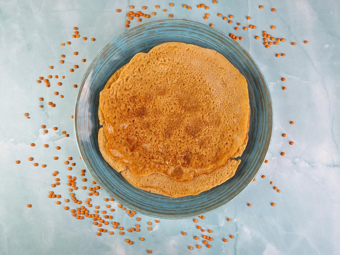 Linsen-Pfannkuchen