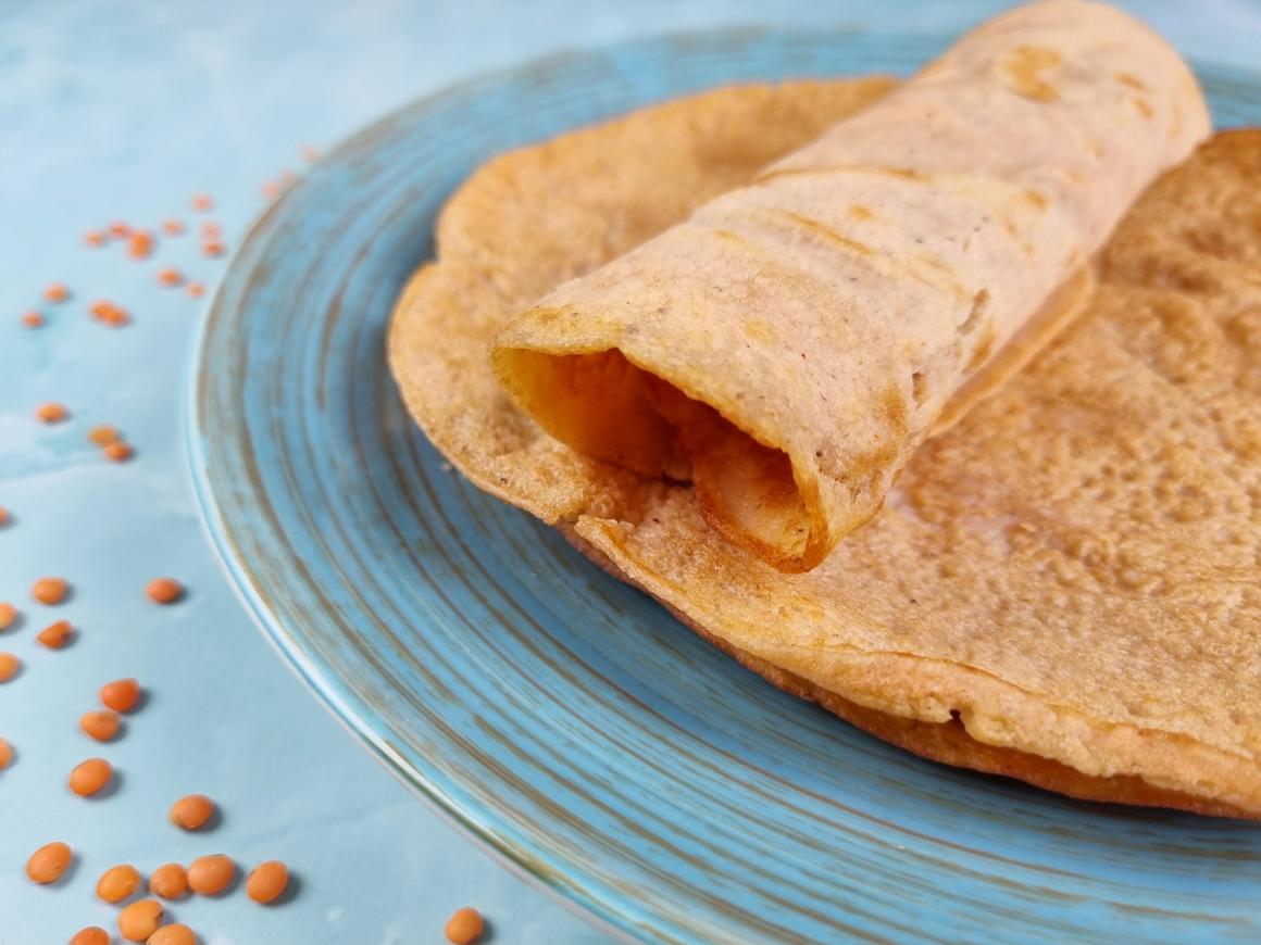 Linsen-Pfannkuchen