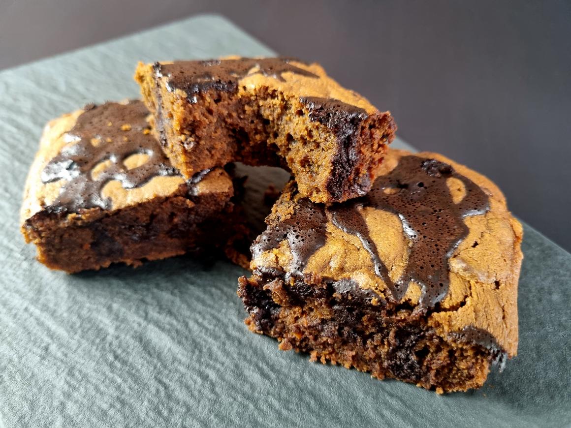 Kürbis-Schoko-Brownies