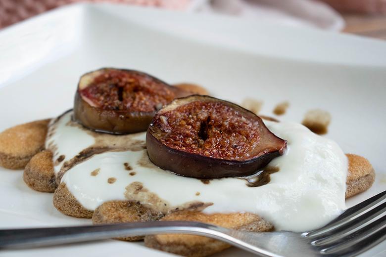 Grillierte Feigen mit Mascarpone