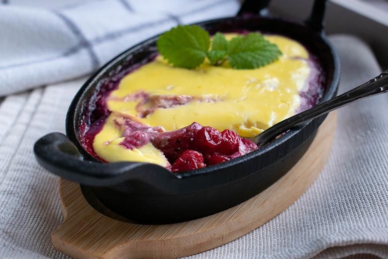 Gratinierte Walderdbeeren