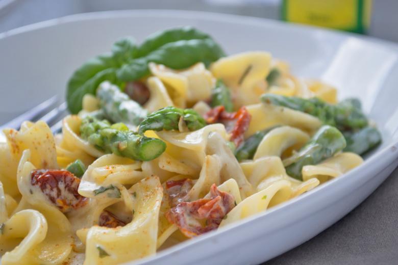 Spargelpasta mit Pfiff