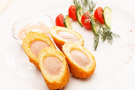 Saucisson en croûte
