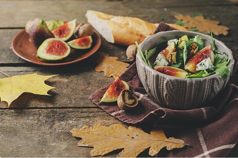Herbstlicher Feigensalat