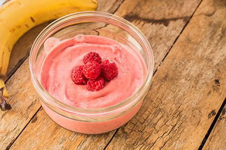 Himbeermousse