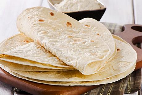 Weizenmehl-Tortillas