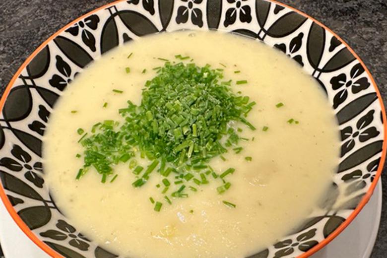 Herbsträbe-Kartoffelsuppe