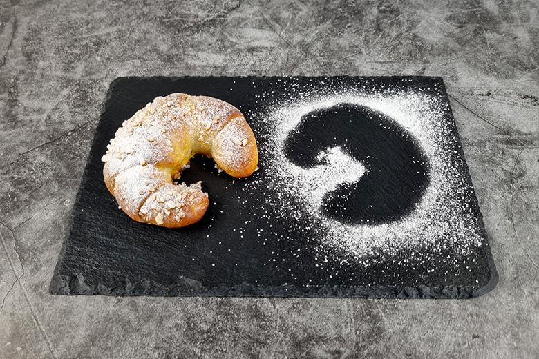 Kipferl aus Quarkteig