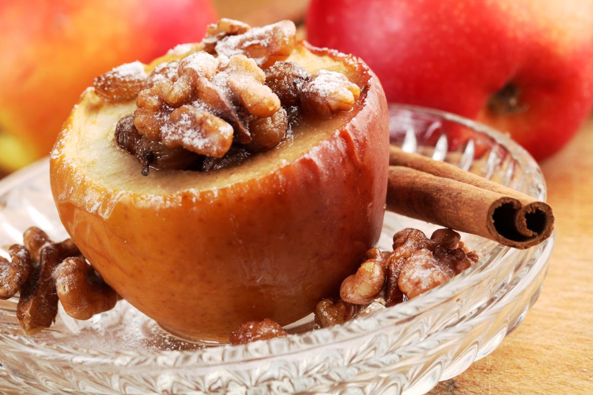 Gefüllter Bratapfel