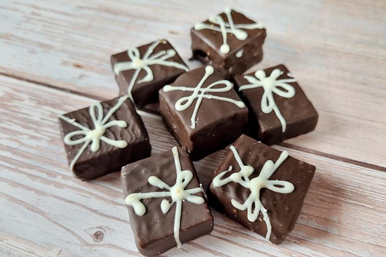 Lebkuchen-Würfel