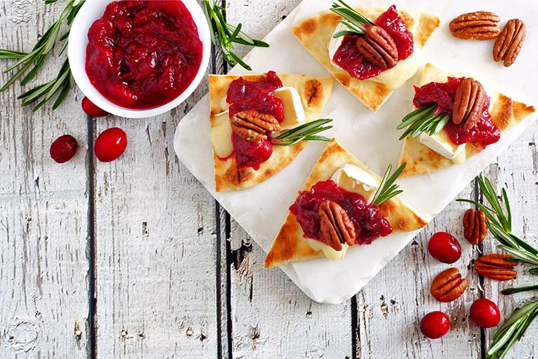 Winterlicher Flammkuchen