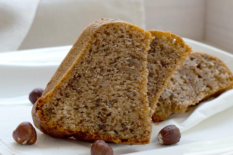 Haselnusskuchen ohne Eier