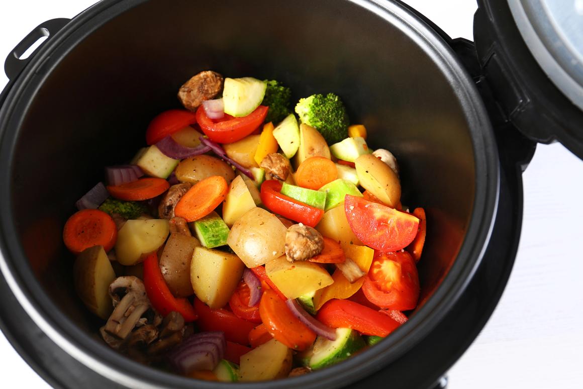 Buntes Gemüse aus dem Airfryer