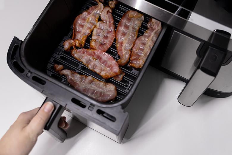 Knuspriger Speck aus dem Airfryer