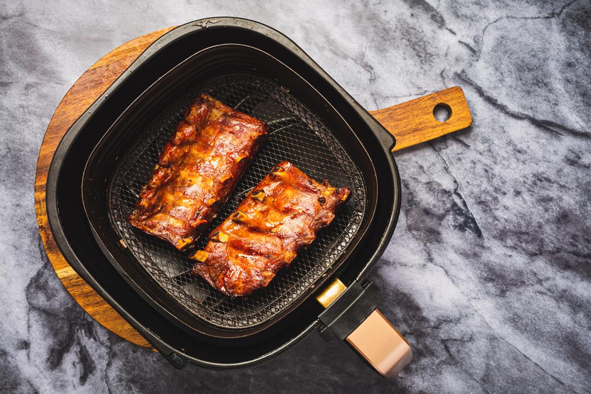 Spare Ribs aus der Heissluftfritteuse