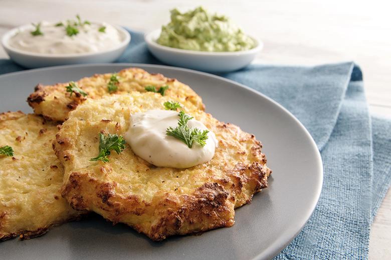 Blumenkohl-Rösti mit Parmesan