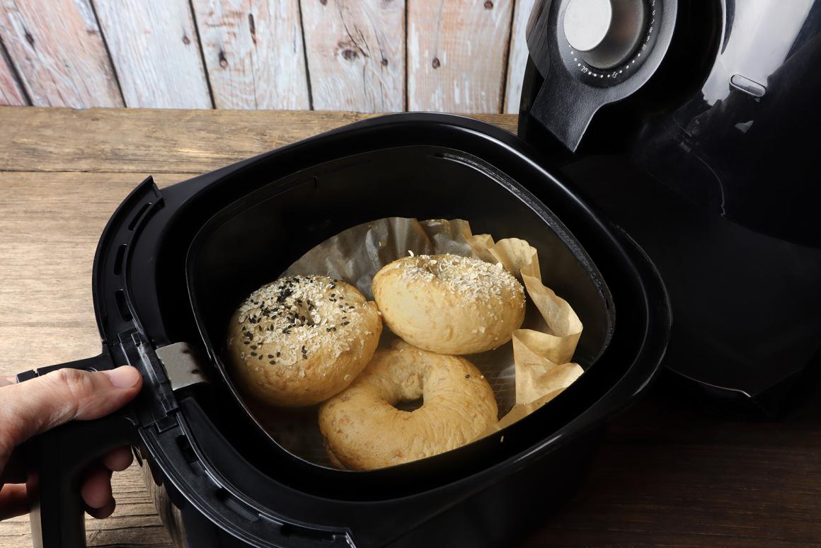 Bagels aus dem Airfryer