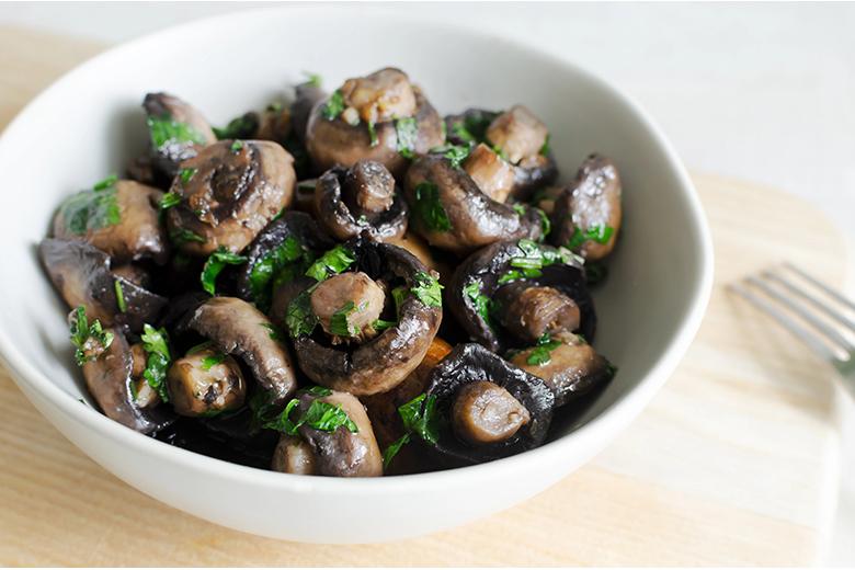 Gebratene Champignons im Airfryer